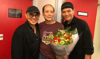 向佐晒李连杰近照 向佐晒李连杰近照